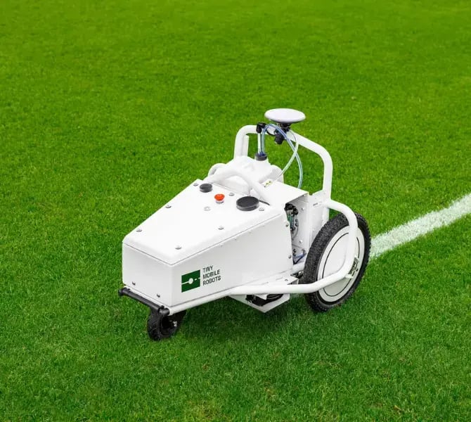 TLM Pro X marking overhead angle all grass